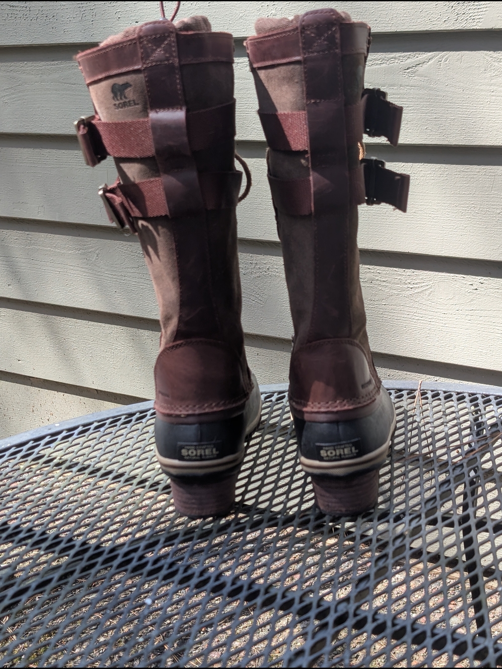 Sorel Women's Conquest  "Carly" Brown Tall Waterproof Winter Boots